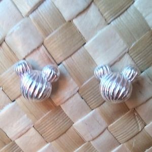 Swirled Mickey Earrings